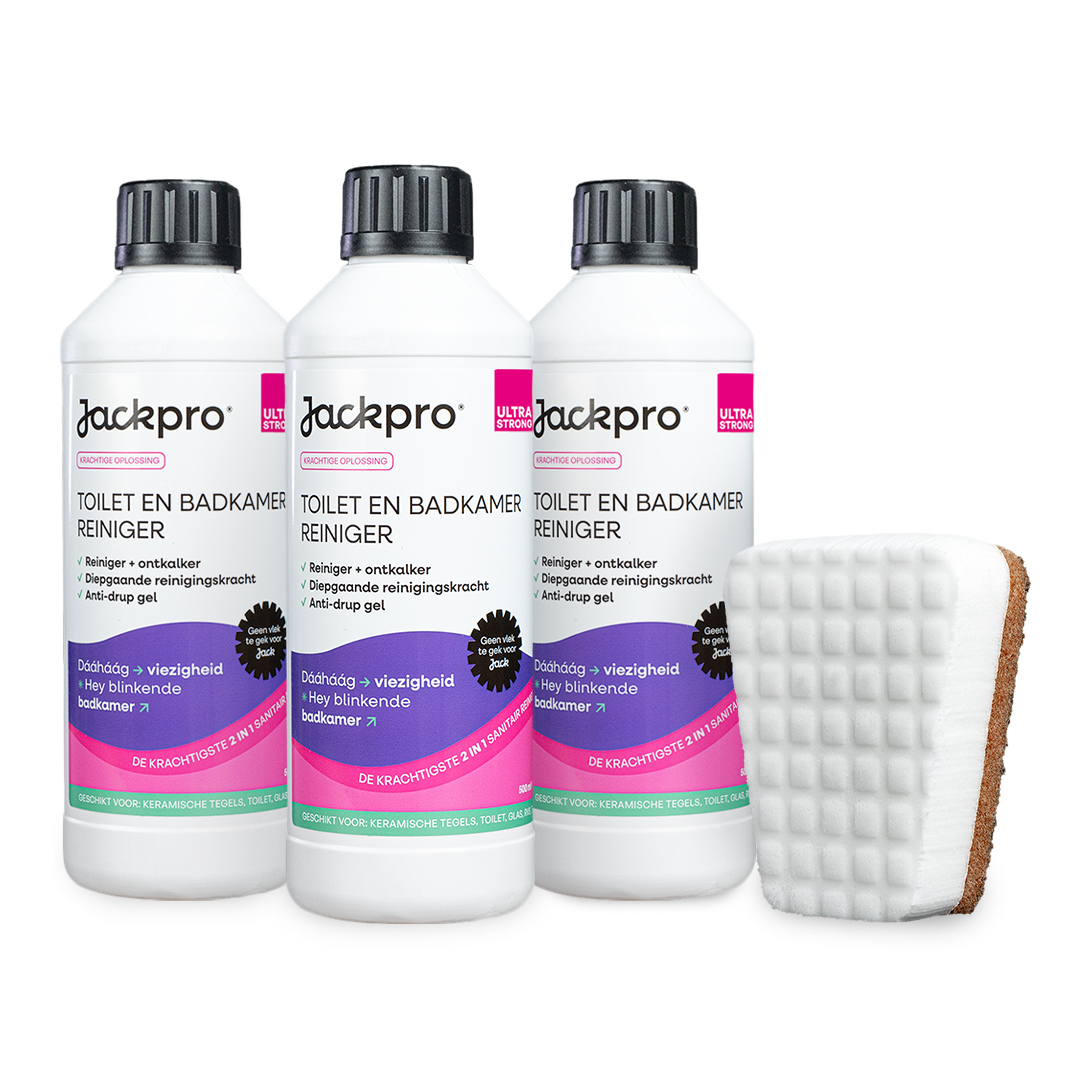 Toilet en Badkamer Reiniger ULTRA STRONG - 3 stuks