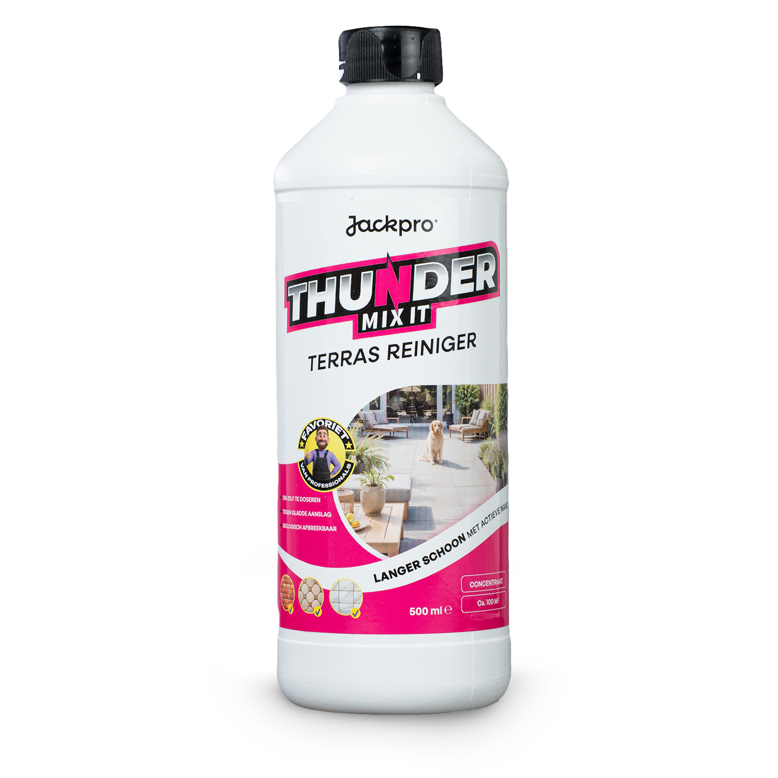 Fles Thunder Mix It Terras Reiniger - 500ml